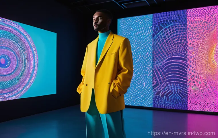 디지털 자산 거래소와 메타버스 - **Prompt:** A creative individual, wearing stylish yet casual futuristic attire like a comfortable j... 디지털 자산 거래소와 메타버스 - **Prompt:** A creative individual, wearing stylish yet casual futuristic attire like a comfortable j...